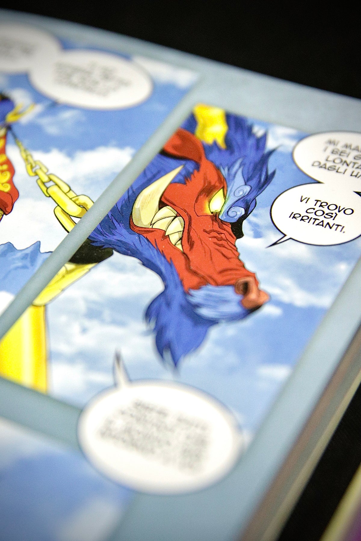 In Fondo al Drago Vol. 1 – Pagina interna del fumetto