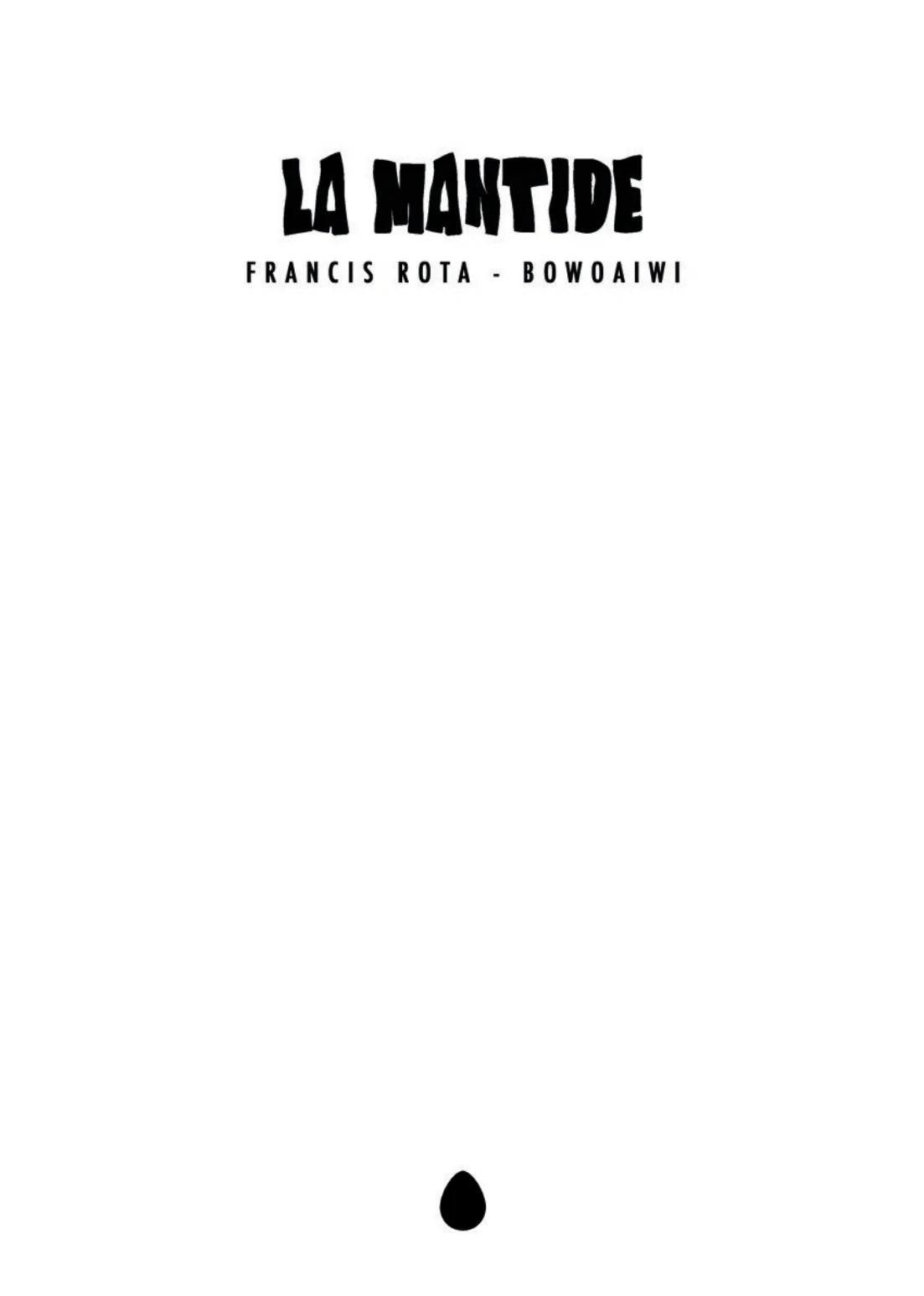 La Mantide — pagina 1
